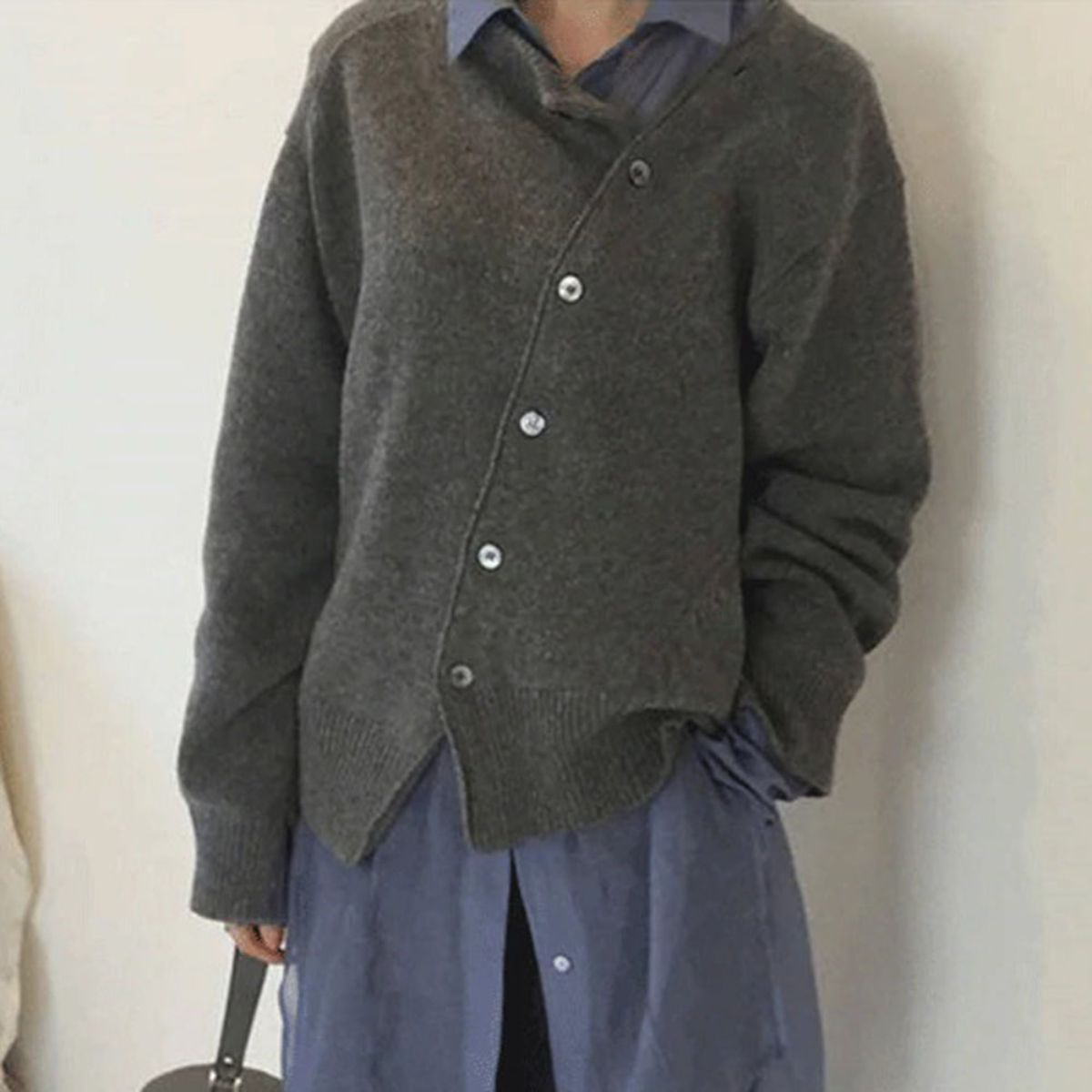 Charlotte™ | Asymmetric cardigan