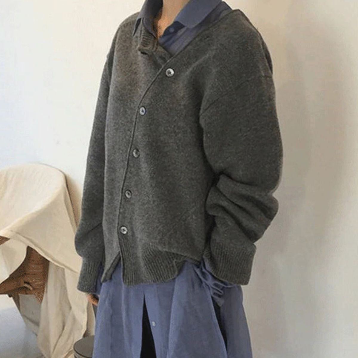 Charlotte™ | Asymmetric cardigan