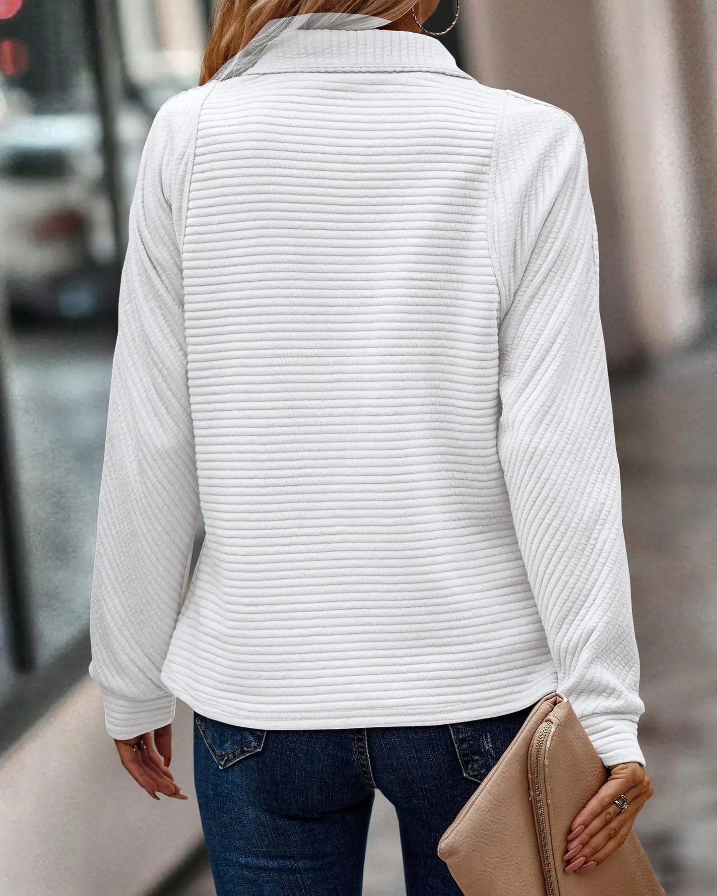 Charlotte™ | Elegant sweater with V-neck