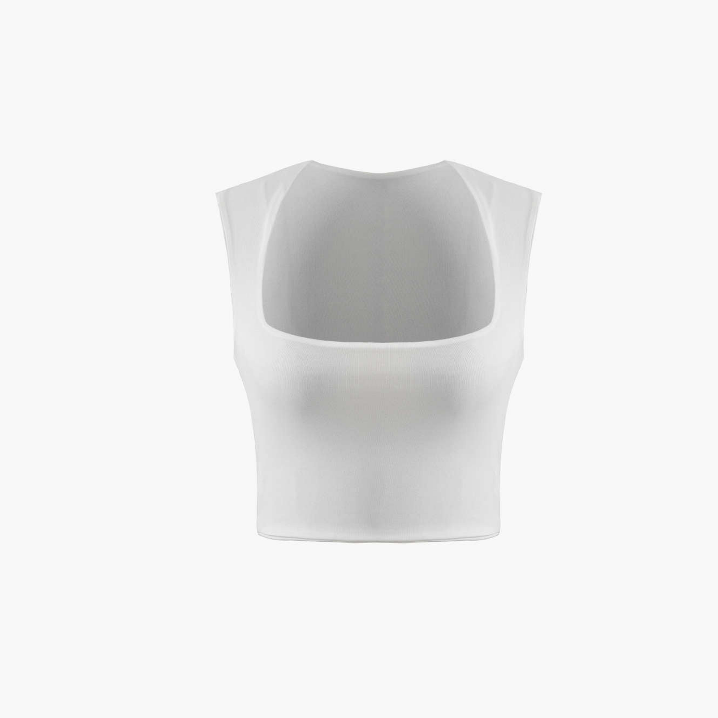 Charlotte™ | Crop Top with Square Neckline