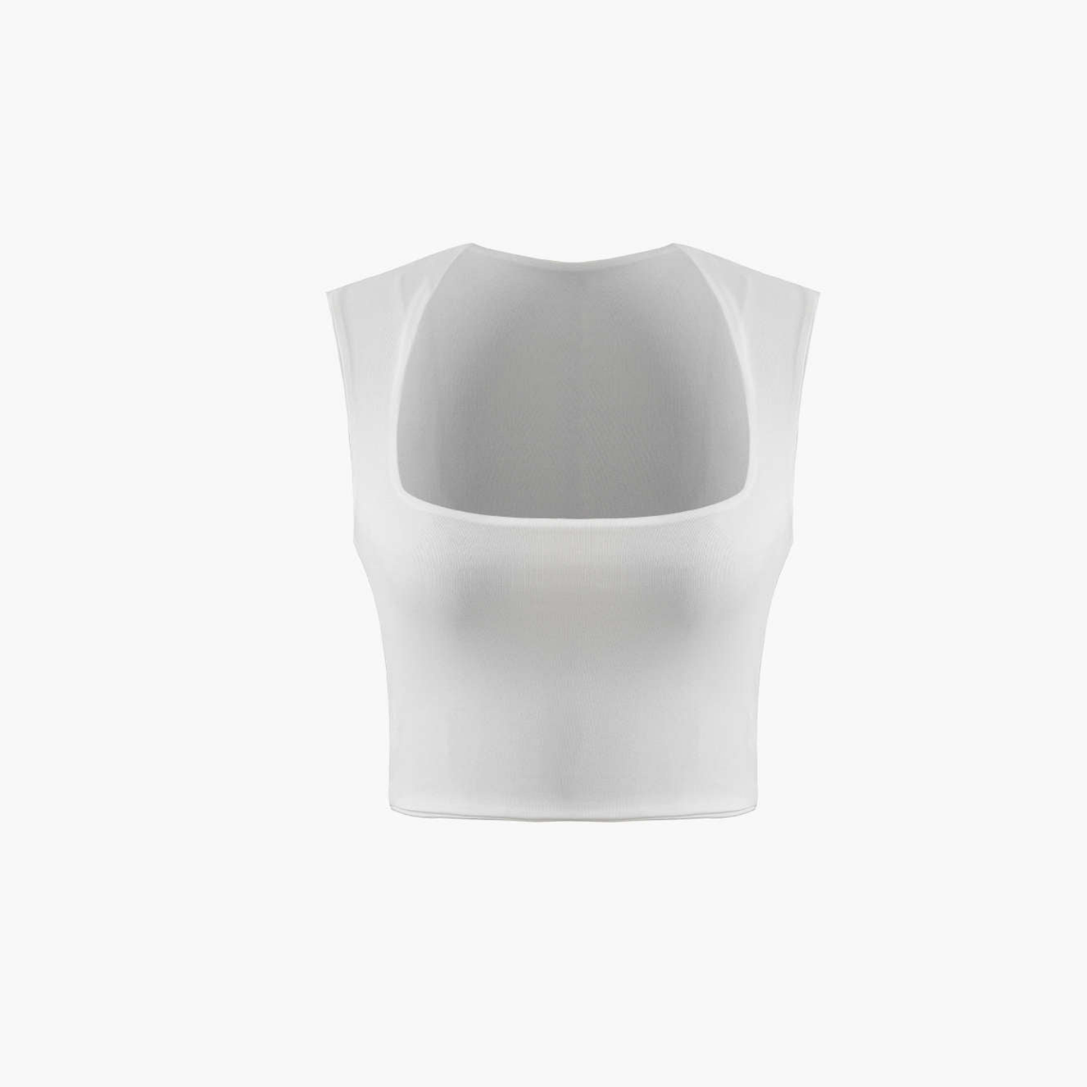 Charlotte™ | Crop Top with Square Neckline