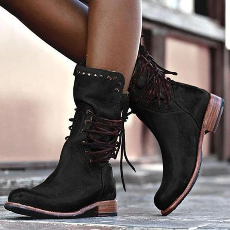 Charlotte™ | Leather boots