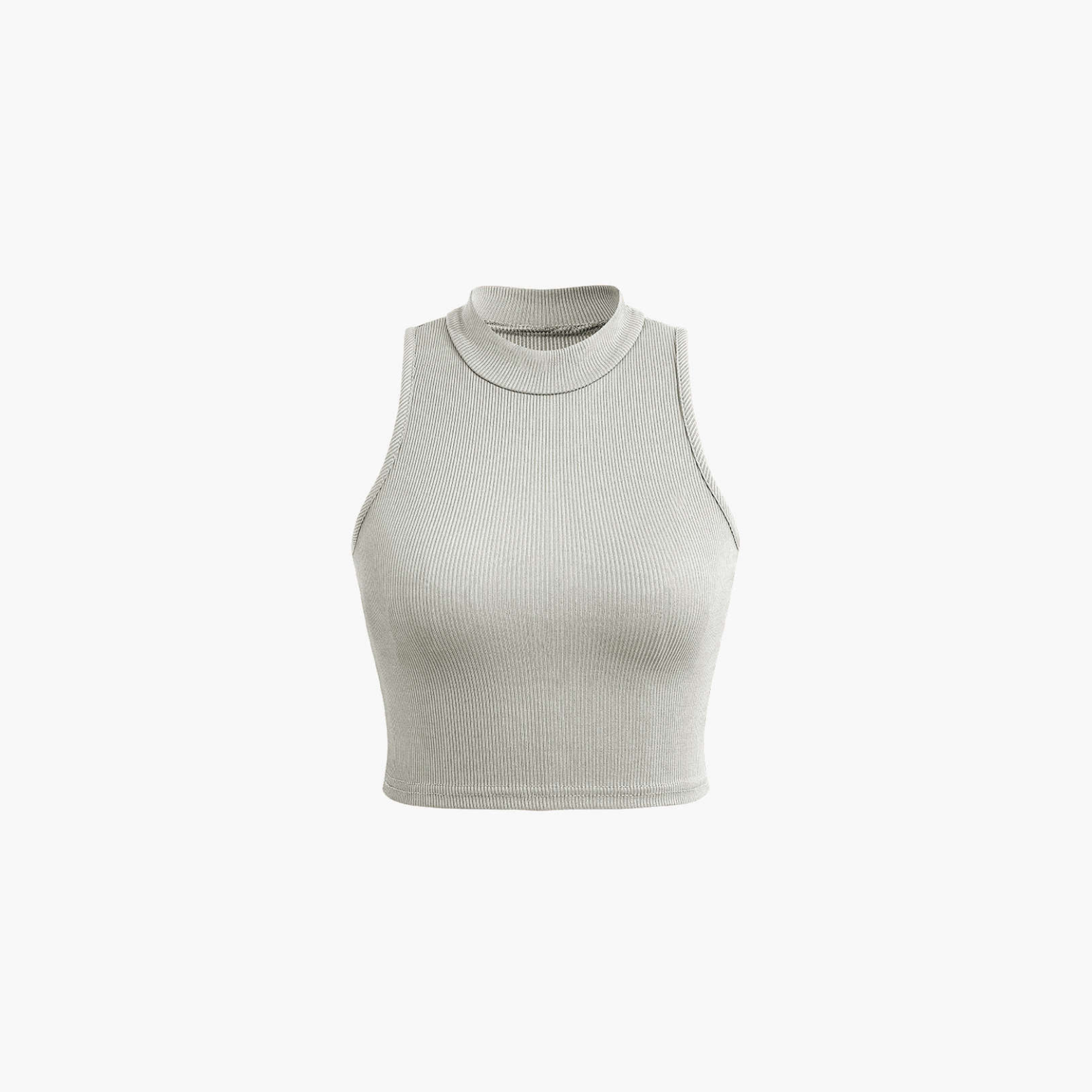 Charlotte™ | High Neck Crop Top