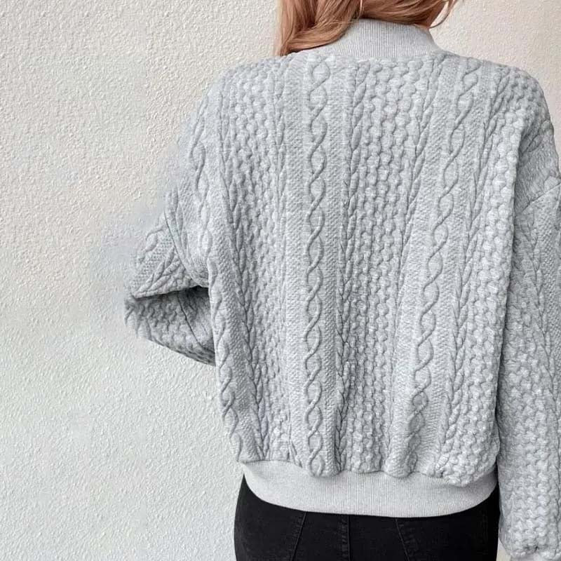 Charlotte™ | CABLE KNIT JACKET