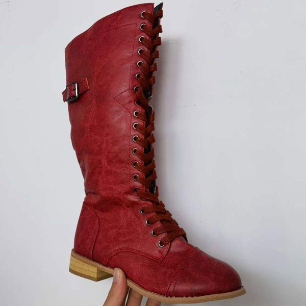 Charlotte™ |  Fashion Low Heel High Cavalier Boots