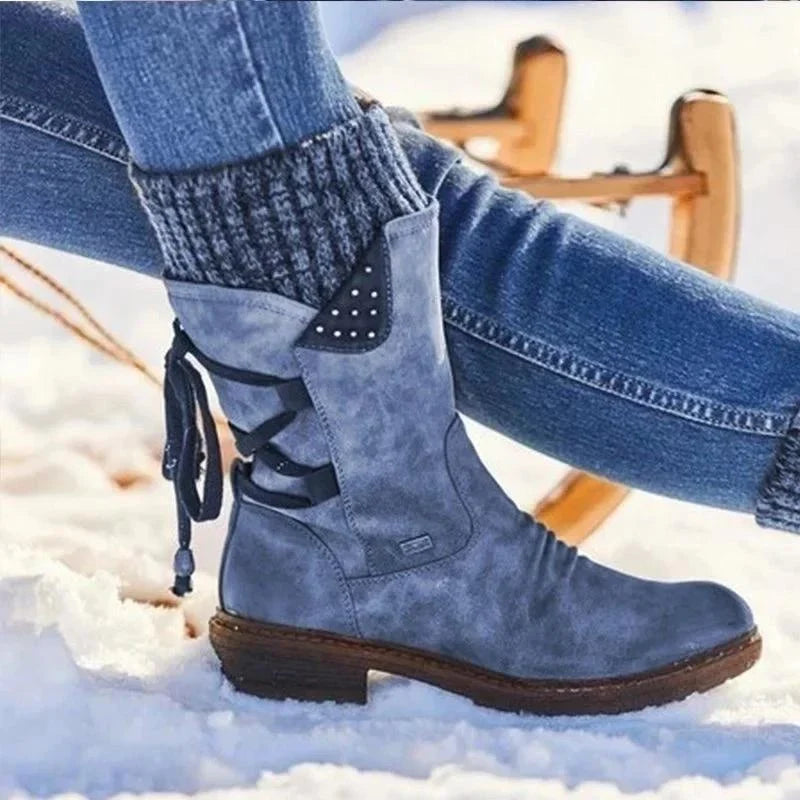 Charlotte™ | Wool Winter Boots with Lower-Back Orthopedic Support