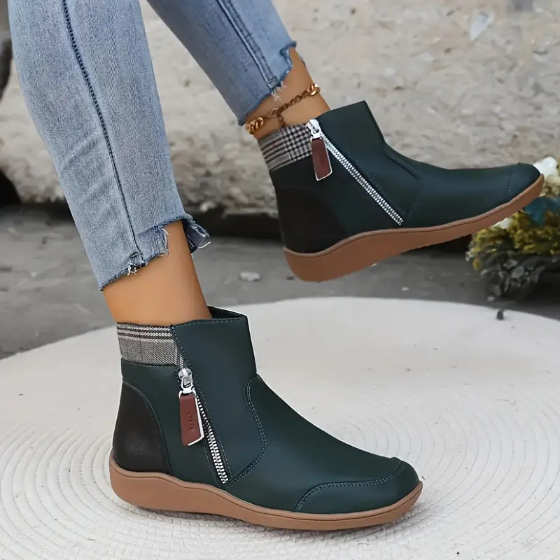 Charlotte™ | Premium Zipper Orthopedic Waterproof Boots