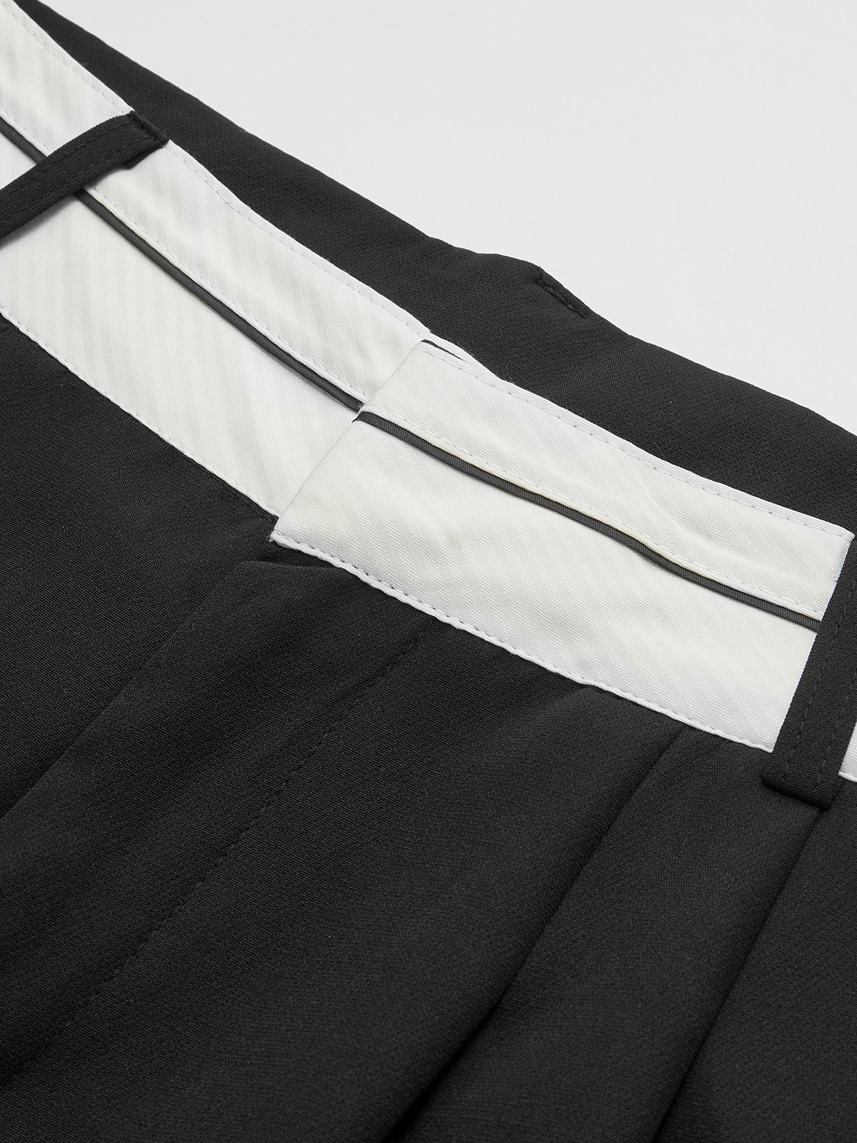 Charlotte™ | Contrast Waistband Wide-Leg Trousers