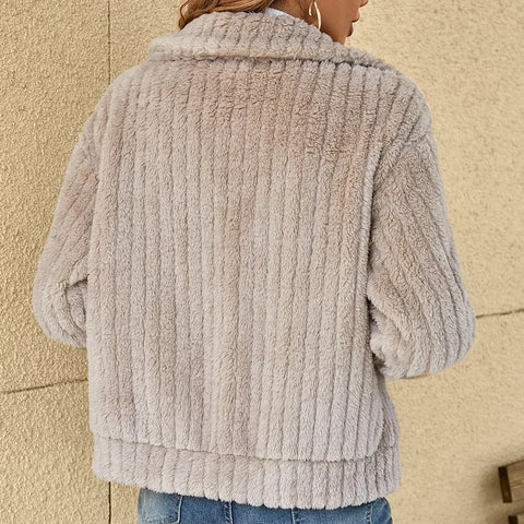 Charlotte™ | CASUAL PLUSH CARDIGAN