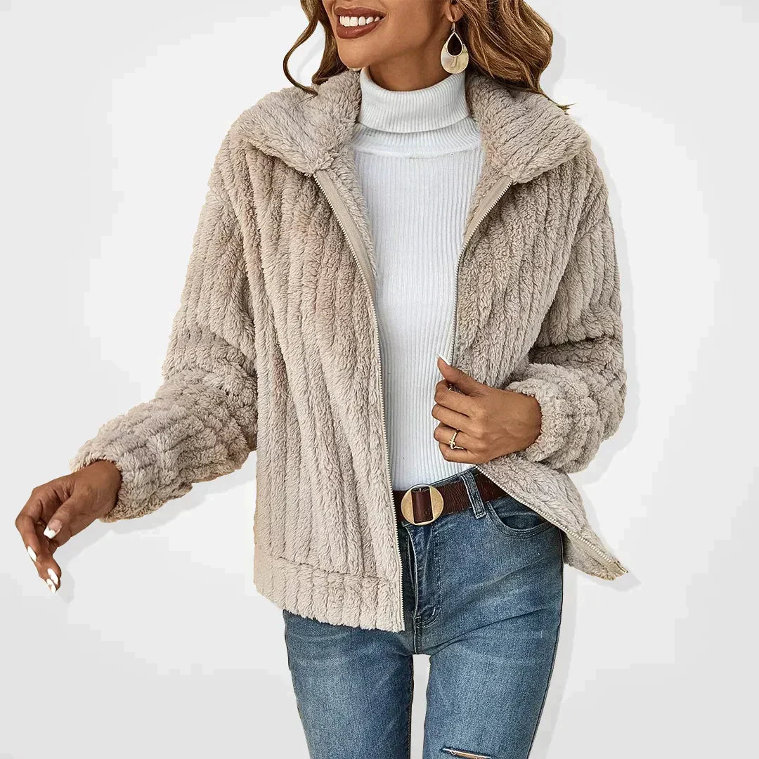 Charlotte™ | CASUAL PLUSH CARDIGAN