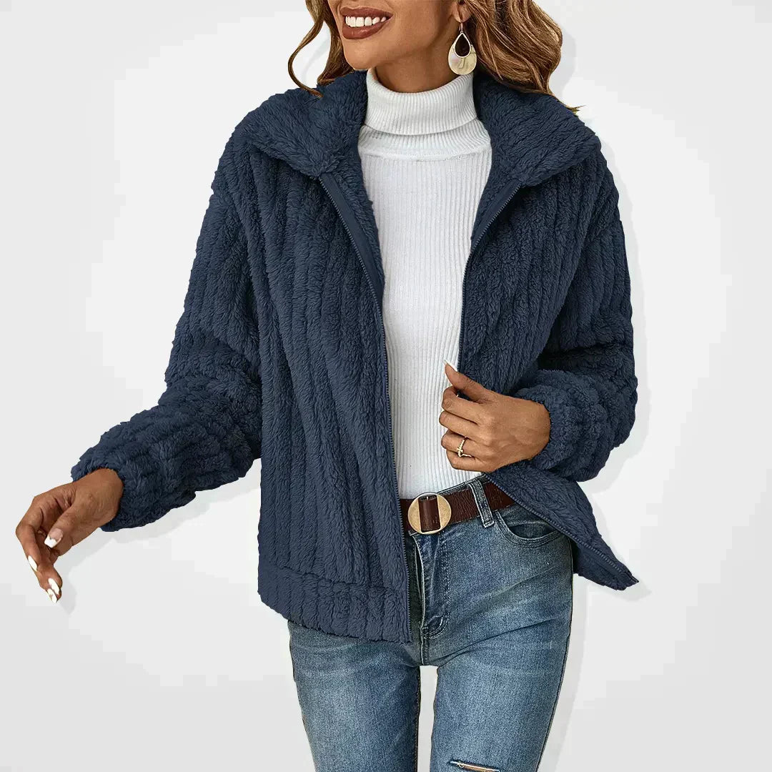 Charlotte™ | CASUAL PLUSH CARDIGAN