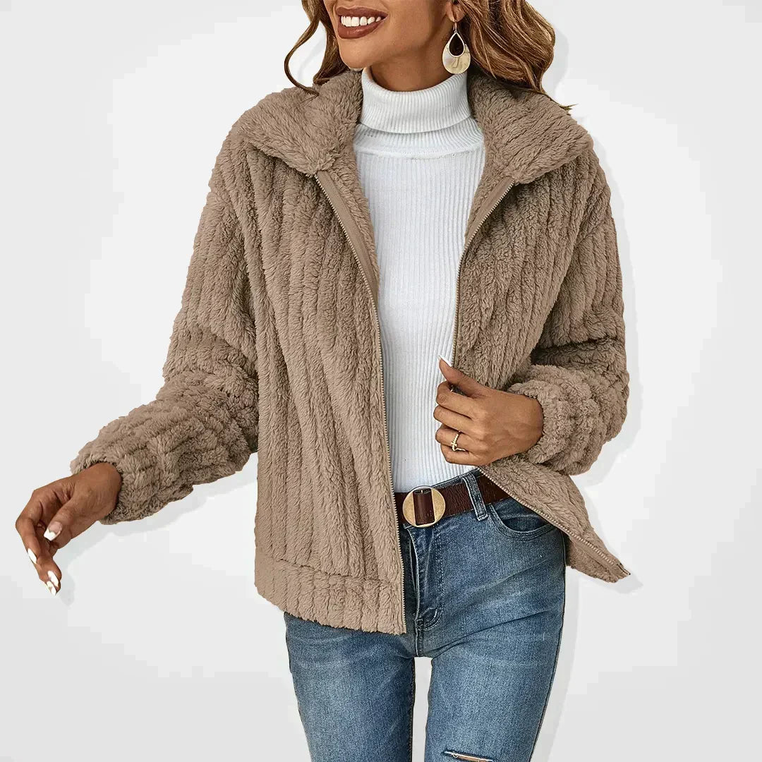 Charlotte™ | CASUAL PLUSH CARDIGAN