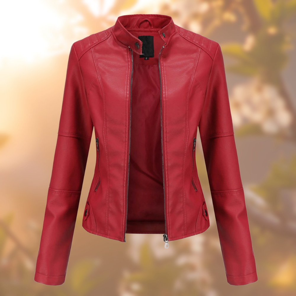 Charlotte™ | The stylish and unique leather jacket