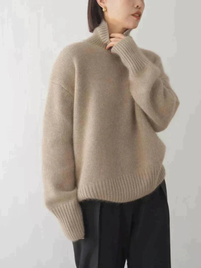 Ava™ | Comfortable, knitted, soft turtleneck jumper