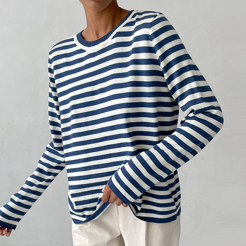 Charlotte™ | Elegant striped jumper