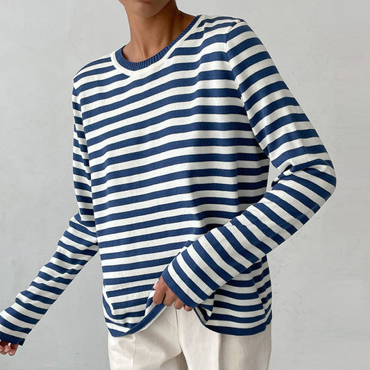 Charlotte™ | Elegant striped jumper