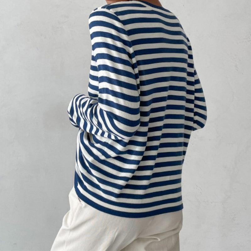 Charlotte™ | Elegant striped jumper