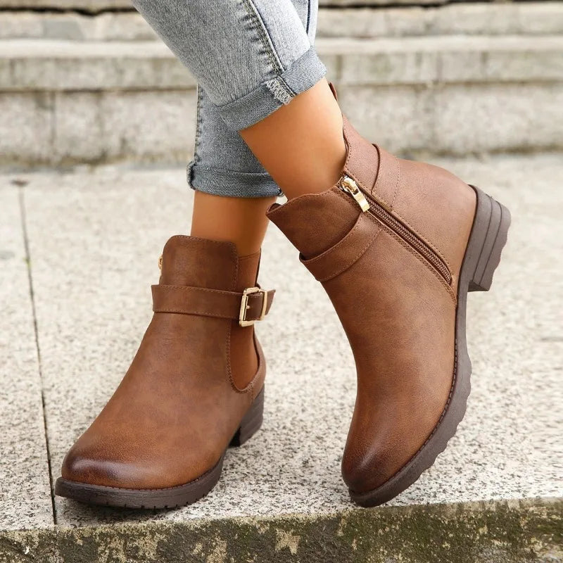Charlotte™ | Elegant Ladies Ankle Boots