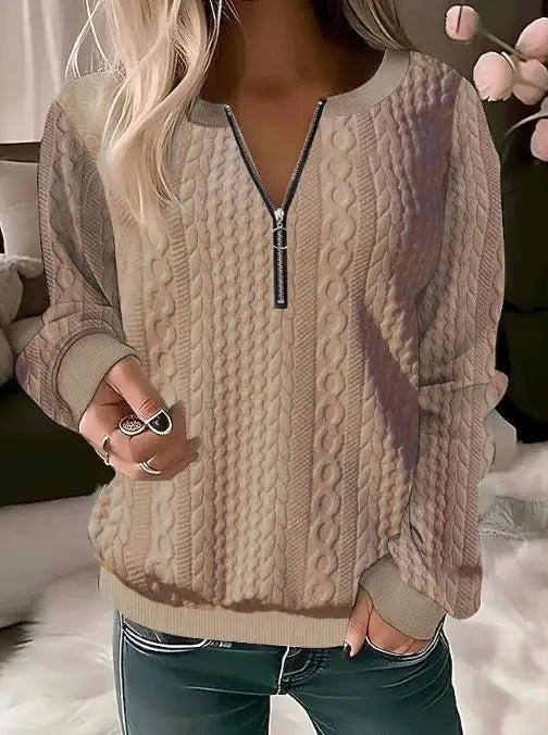 Charlotte™ | Jumper with zipper