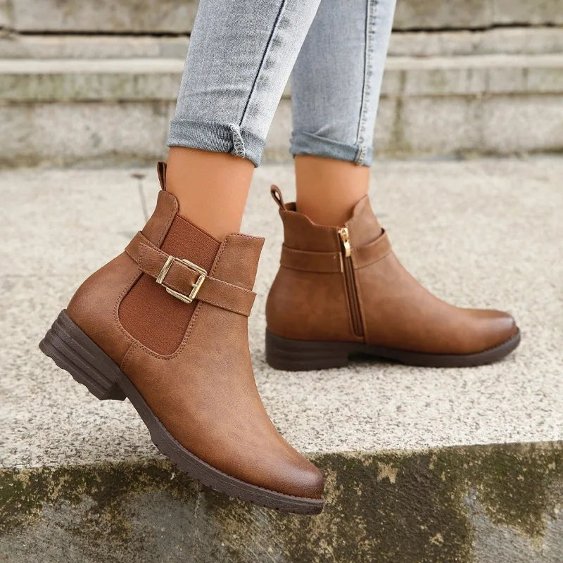 Charlotte™ | Elegant Ladies Ankle Boots