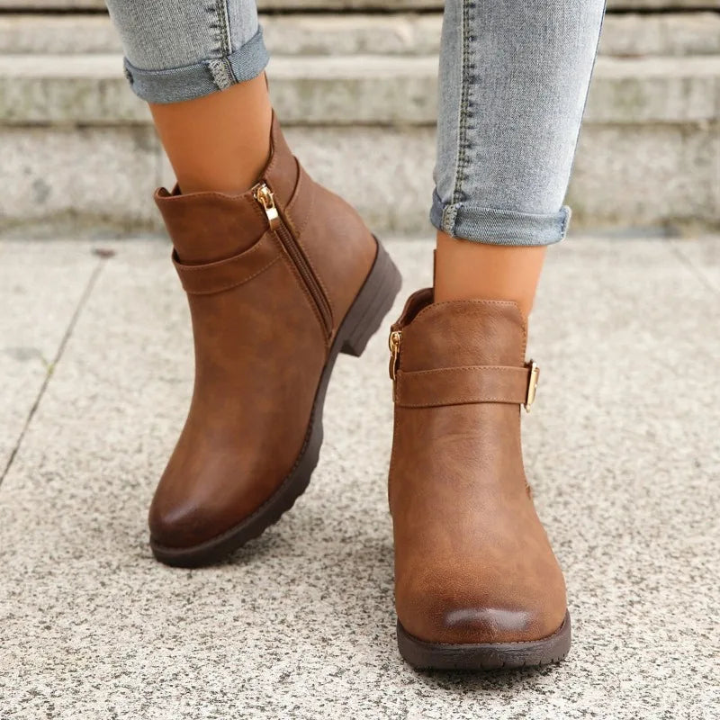 Charlotte™ | Elegant Ladies Ankle Boots