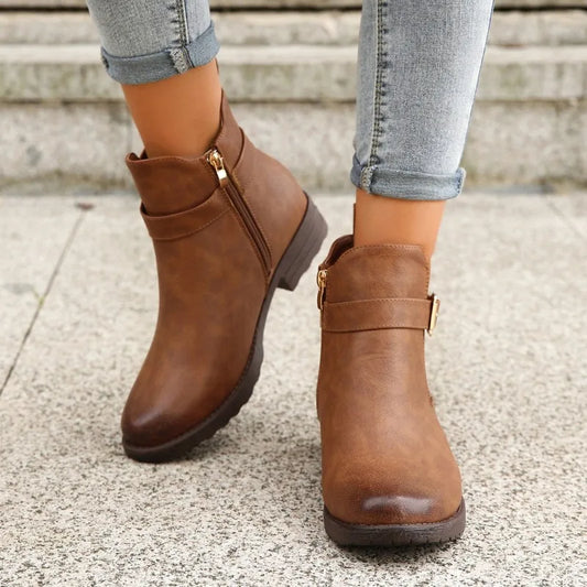Charlotte™ | Elegant Ladies Ankle Boots