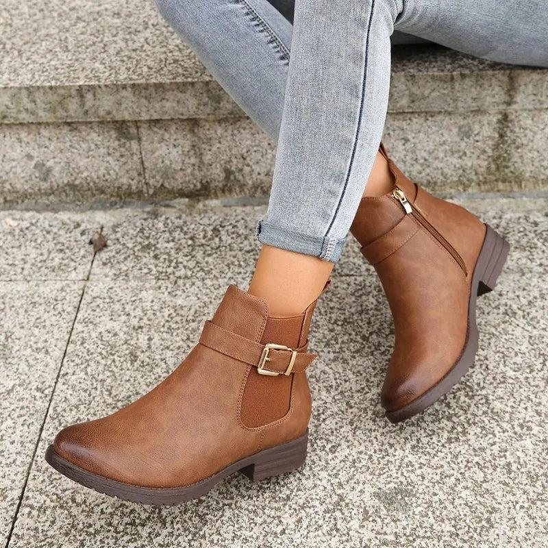 Charlotte™ | Elegant Ladies Ankle Boots