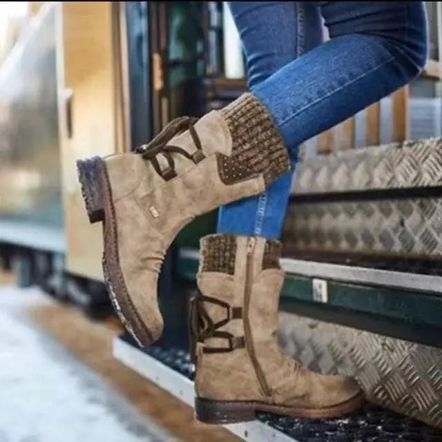 Charlotte™ | Wool Winter Boots with Lower-Back Orthopedic Support