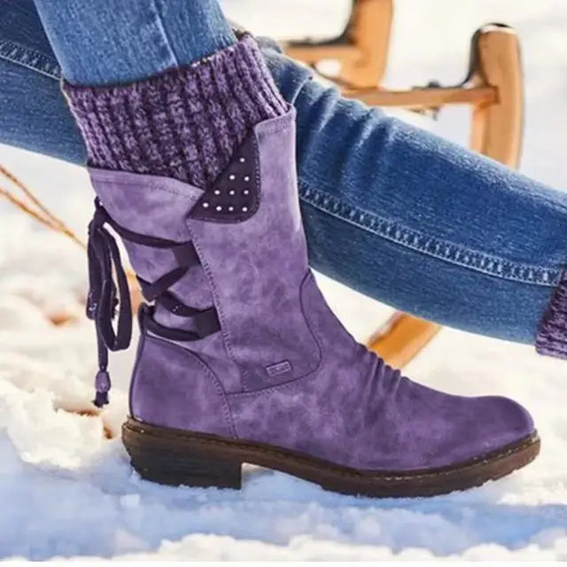 Charlotte™ | Wool Winter Boots with Lower-Back Orthopedic Support