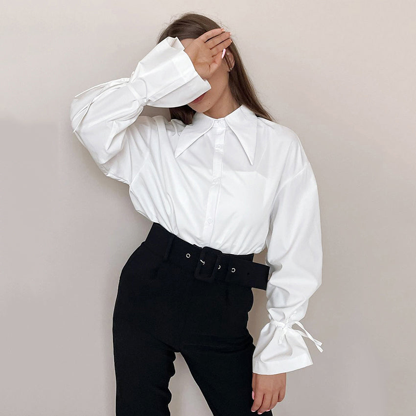 Charlotte™ | Statement Collar Blouse