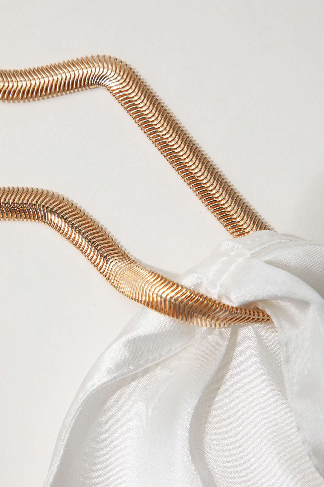 Charlotte™ | Luxury Halter Top with Chain Detail