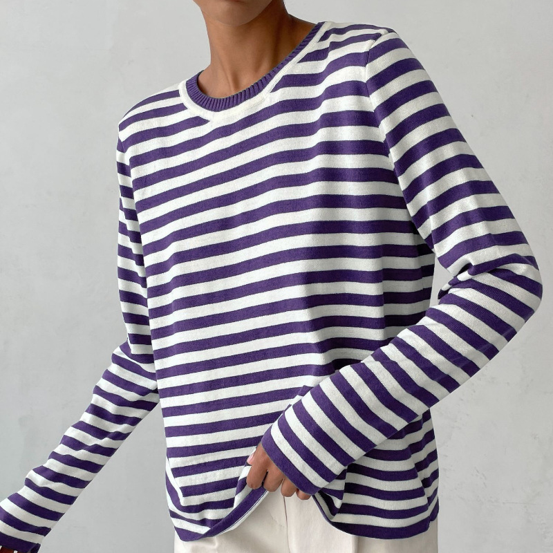 Charlotte™ | Elegant striped jumper