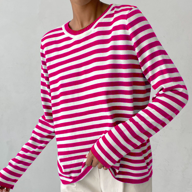 Charlotte™ | Elegant striped jumper