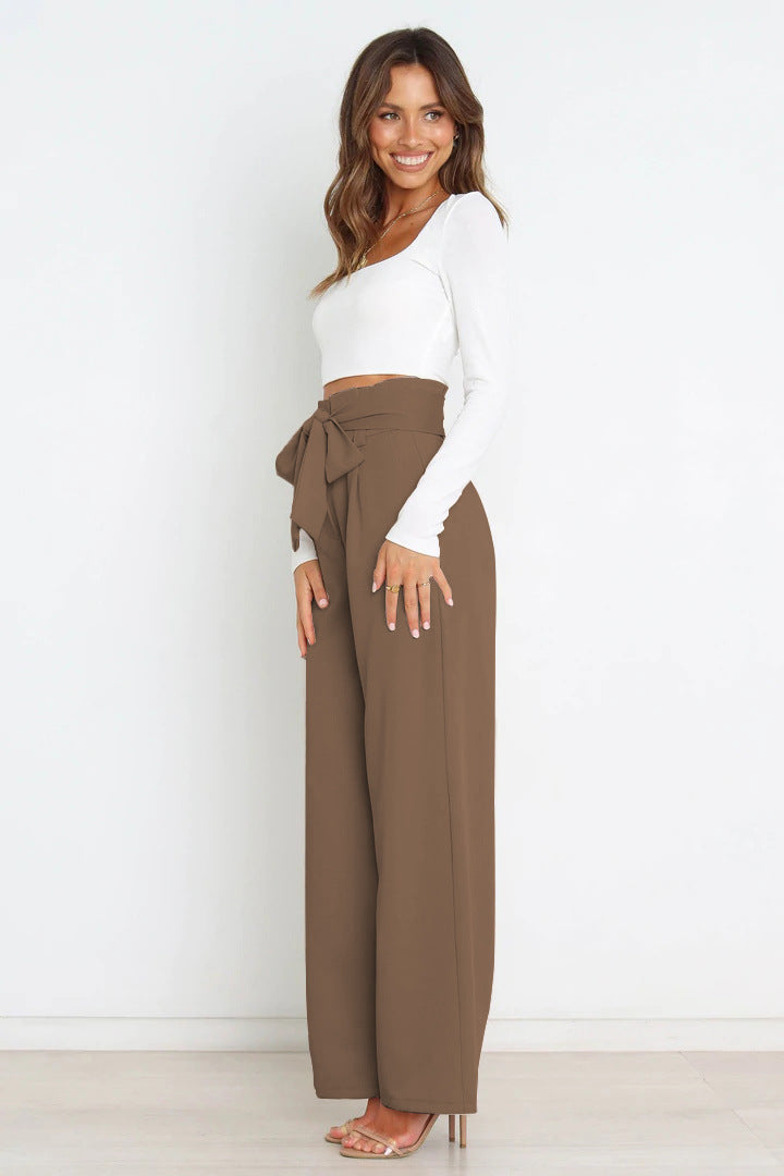 Charlotte™ | High-Waist Paperbag Trousers